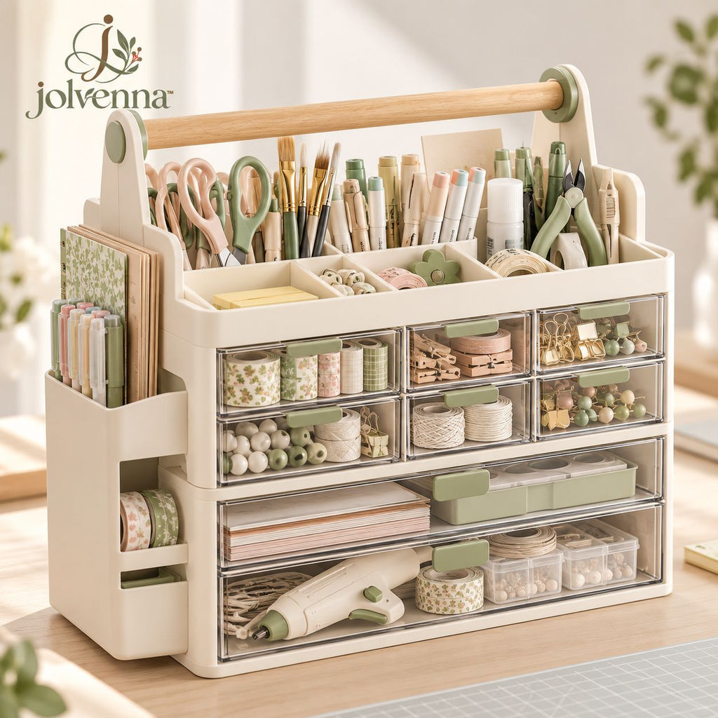 jolvenna™ Multi-Layer Craft Tool Organizer view 4