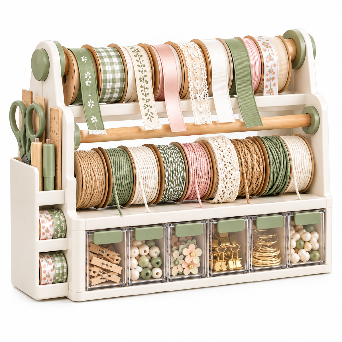 jolvenna™ Ribbon & Thread Storage Rack view 1