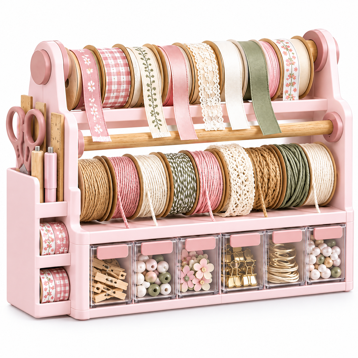 jolvenna™ Ribbon & Thread Storage Rack view 5