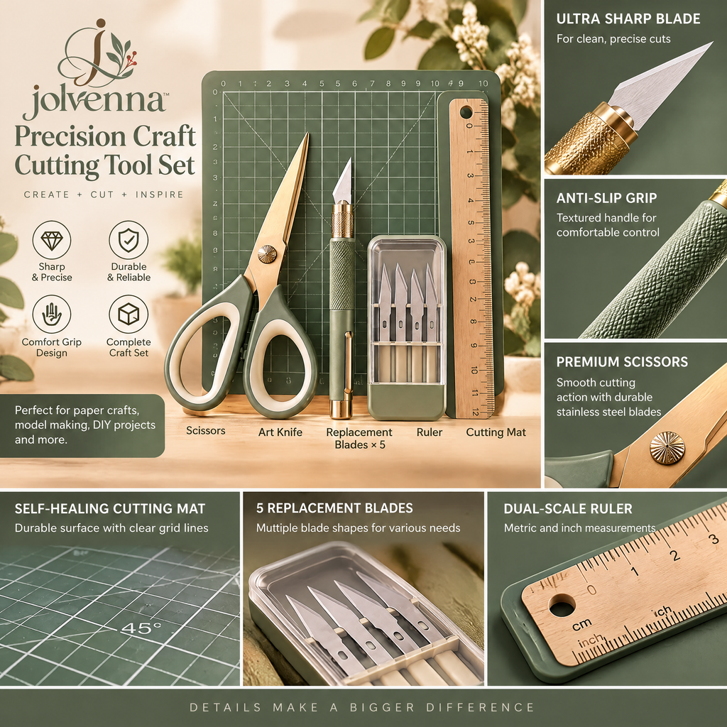 jolvenna™ Precision Craft Cutting Tool Set view 3