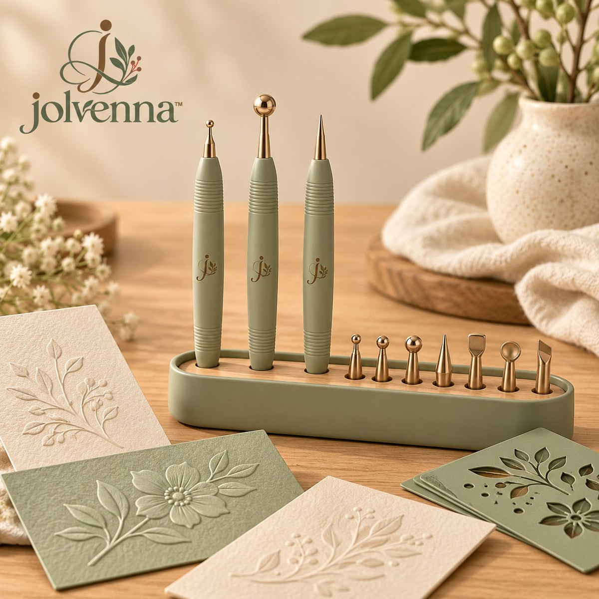 jolvenna™ Embossing Craft Tool Kit view 3