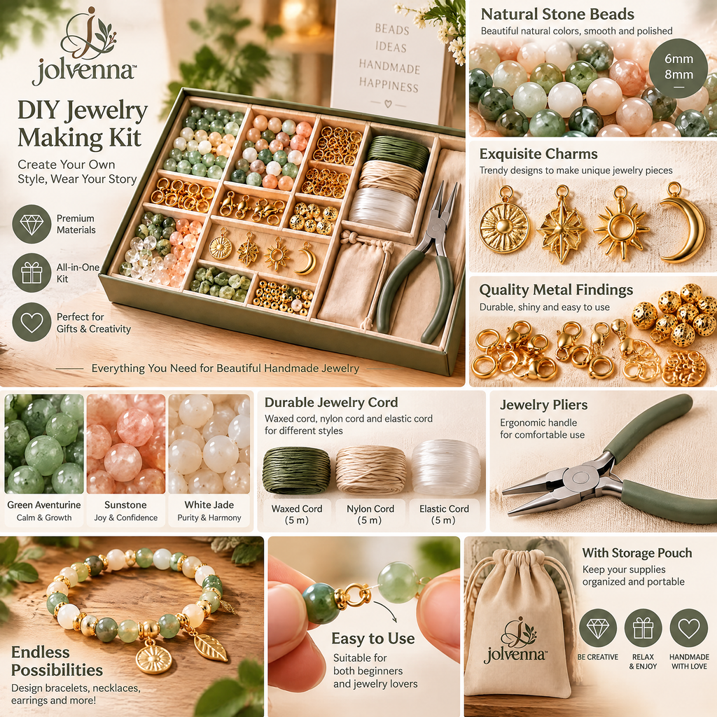 jolvenna™ DIY Jewelry Making Kit view 2