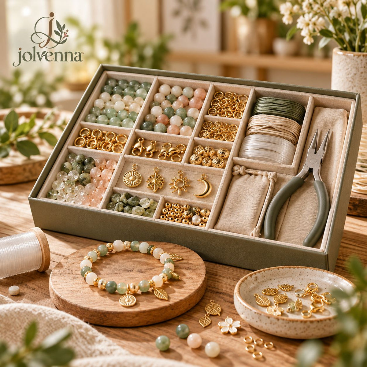 jolvenna™ DIY Jewelry Making Kit view 3