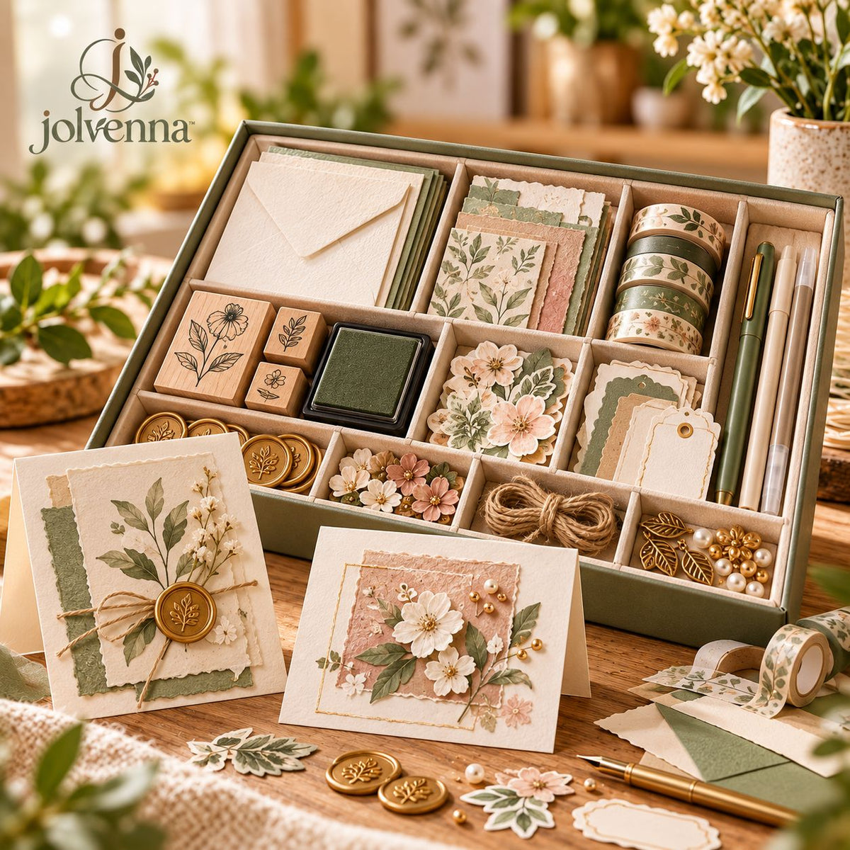 jolvenna™ Handmade Greeting Card Kit view 4
