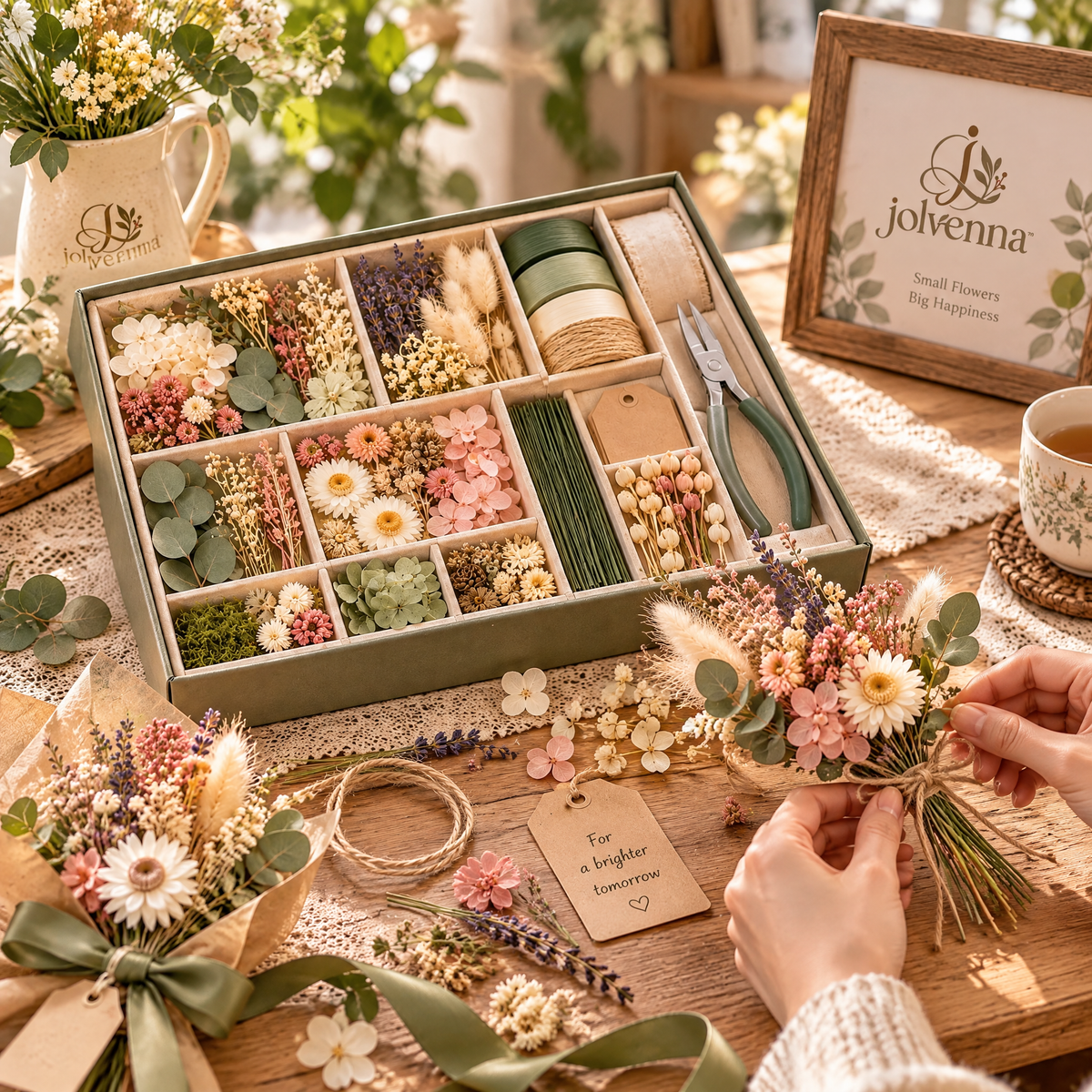 jolvenna™ Floral Craft Arrangement Kit view 5